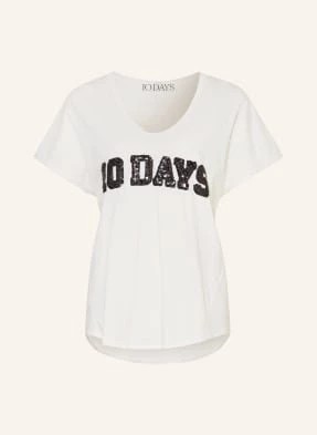 Zdjęcie produktu 10days T-Shirt Z Cekinami weiss