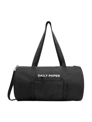 Zdjęcie produktu 2024 ss24 eduffel torba w czarnym Daily Paper