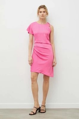 Zdjęcie produktu 2NDDAY sukienka 2ND Calee - Satin Daze kolor różowy mini prosta 2242126218