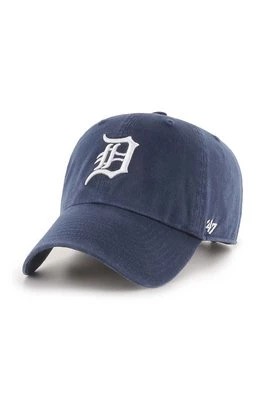 Zdjęcie produktu 47 brand czapka z daszkiem bawełniana MLB Detroit Tigers kolor granatowy z aplikacją B-RGW09GWS-NYE