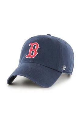 Zdjęcie produktu 47 brand czapka z daszkiem MLB Boston Red Sox kolor granatowy z aplikacją B-RGW02GWS-NYX