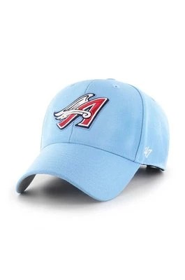 Zdjęcie produktu 47 brand czapka z daszkiem MLB LA Angels kolor niebieski z aplikacją BCPTN-MVP04WBV-CO61
