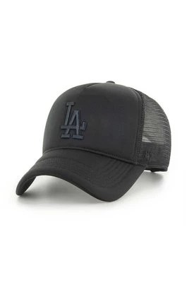 Zdjęcie produktu 47 brand czapka z daszkiem MLB Los Angeles Dodgers kolor czarny z aplikacją B-TRTFM12KPP-BK