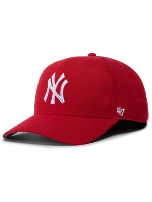 Zdjęcie produktu 47 Brand Czapka z daszkiem Mlb New York Yankees Cold Zone '47 Mvp Dp B-CLZOE17WBP-RD Czerwony