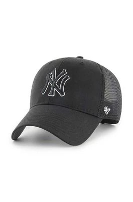 Zdjęcie produktu 47 brand czapka z daszkiem MLB New York Yankees kolor czarny z aplikacją B-BRANS17CTP-BKAQ