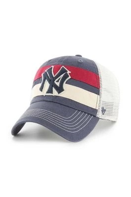 Zdjęcie produktu 47 brand czapka z daszkiem MLB New York Yankees kolor granatowy z aplikacją BCPTN-CLBBN17GWP-VN11