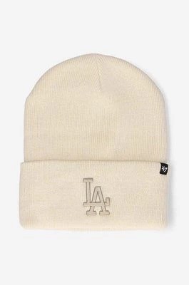 Zdjęcie produktu 47 brand czapka Angeles Dodgers Haymake kolor beżowy