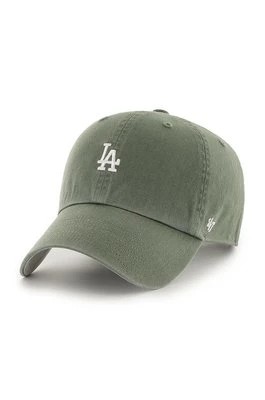 Zdjęcie produktu 47 brand czapka Los Angeles Dodgers kolor zielony z aplikacją