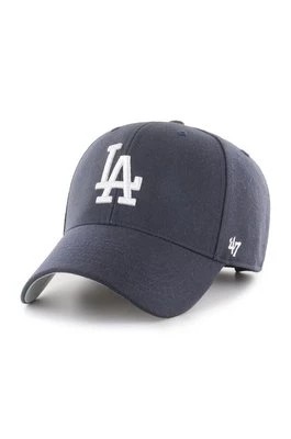 Zdjęcie produktu 47 brand Czapka MLB Los Angeles Dodgers kolor granatowy z aplikacją