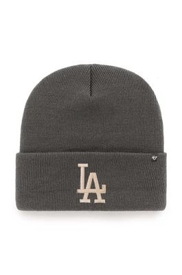 Zdjęcie produktu 47 brand czapka MLB Los Angeles Dodgers kolor szary