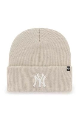 Zdjęcie produktu 47 brand czapka MLB New York Yankees kolor beżowy