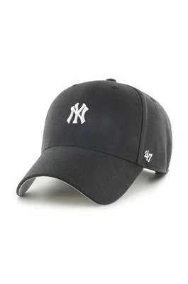 Zdjęcie produktu 47 brand czapka MLB New York Yankees kolor czarny z aplikacją