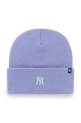 Zdjęcie produktu 47 brand czapka MLB New York Yankees kolor fioletowy