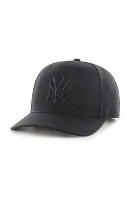 Zdjęcie produktu 47 brand Czapka MLB New York Yankees kolor czarny z aplikacją B-CLZOE17WBP-BKA