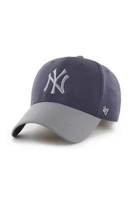 Zdjęcie produktu 47 brand czapka z daszkiem MLB New York Yankees kolor granatowy z aplikacją