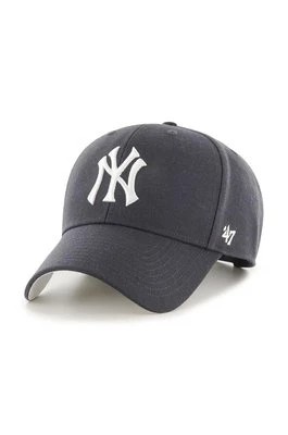 Zdjęcie produktu 47 brand czapka z daszkiem MLB New York Yankees kolor granatowy z aplikacją