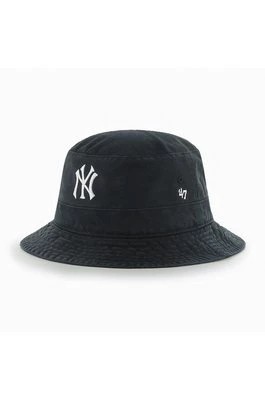 Zdjęcie produktu 47 brand Kapelusz MLB New York Yankees kolor czarny bawełniany