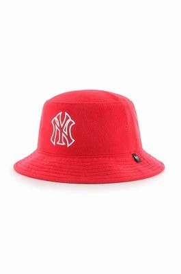 Zdjęcie produktu 47 brand Kapelusz MLB New York Yankees kolor czerwony