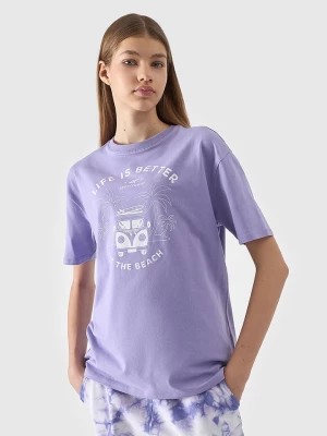 Zdjęcie produktu 4F Koszulka w kolorze fioletowym rozmiar: 122
