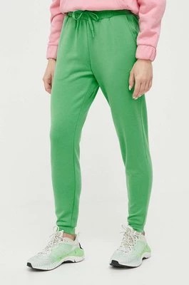 Zdjęcie produktu 4F spodnie dresowe kolor zielony gładkie