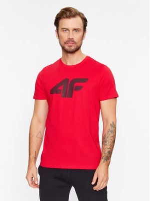Zdjęcie produktu 4F T-Shirt 4FAW23TTSHM0877 Czerwony Regular Fit