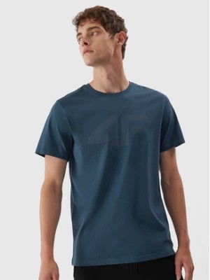 Zdjęcie produktu 4F T-Shirt 4FAW23TTSHM0877 Niebieski Regular Fit