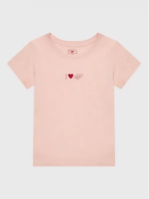 Zdjęcie produktu 4F T-Shirt HJZ22-JTSD005 Różowy Regular Fit