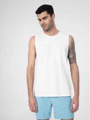 Zdjęcie produktu 4F Tank top 4FSS23TTSHM368 Biały Regular Fit