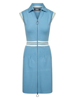 Zdjęcie produktu 4funkyflavours Sukienka "Sister Midnight" w kolorze błękitnym rozmiar: XXL