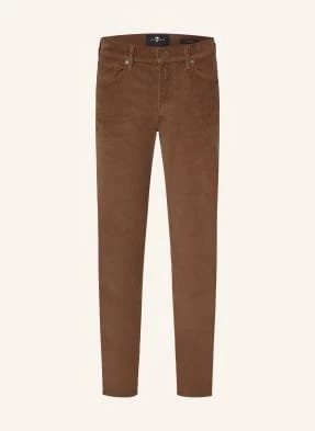 Zdjęcie produktu 7 For All Mankind Spodnie Sztruksowe Slimmy Slim Straight Fit beige