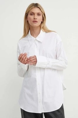 Zdjęcie produktu A.L.C. koszula bawełniana Monica damska kolor biały relaxed z kołnierzykiem klasycznym 5CTOP01412
