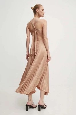 Zdjęcie produktu A.L.C. sukienka Athena II kolor beżowy maxi rozkloszowana 6DRES02386
