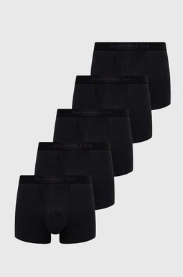 Zdjęcie produktu Abercrombie & Fitch bokserki 5-pack męskie kolor czarny