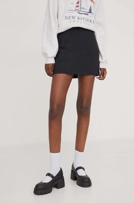 Zdjęcie produktu Abercrombie & Fitch spódnica kolor czarny mini prosta