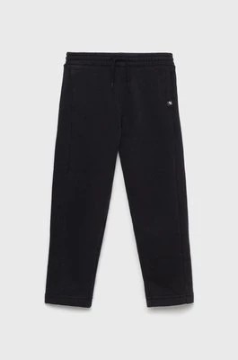 Zdjęcie produktu Abercrombie & Fitch spodnie dresowe dziecięce kolor czarny gładkie