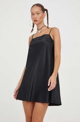 Zdjęcie produktu Abercrombie & Fitch sukienka kolor czarny mini oversize