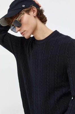 Zdjęcie produktu Abercrombie & Fitch sweter męski kolor czarny