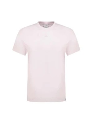 Zdjęcie produktu AC Straight T-Shirt - Bawełna - Różowy Puder Courrèges