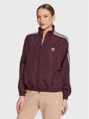 Zdjęcie produktu adidas Bluza adicolor Classics HM2154 Bordowy Loose Fit