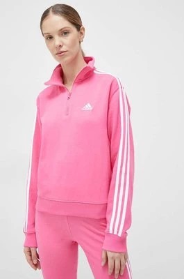 Zdjęcie produktu adidas bluza damska kolor różowy wzorzysta