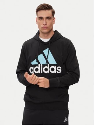 Zdjęcie produktu adidas Bluza Essentials Logo Hoodie IJ8574 Czarny Regular Fit