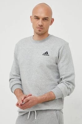 Zdjęcie produktu adidas bluza Essentials męska kolor szary z aplikacją H12221