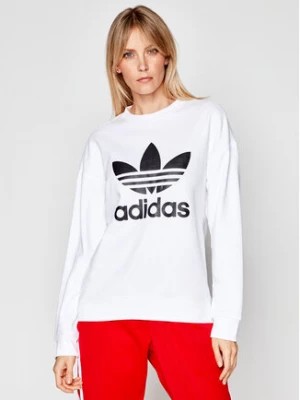 Zdjęcie produktu adidas Bluza Trefoil GN2961 Biały Regular Fit