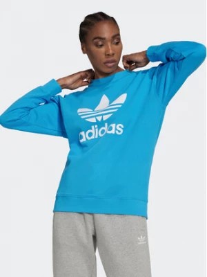 Zdjęcie produktu adidas Bluza Treofil Crew HL6677 Niebieski Regular Fit