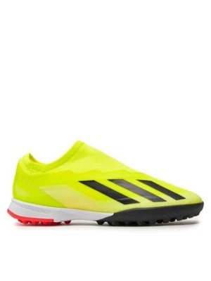 Zdjęcie produktu adidas Buty do piłki nożnej X Crazyfast League Laceless Turf Boots IF0686 Żółty