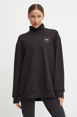 Zdjęcie produktu adidas by Stella McCartney bluza dresowa kolor czarny gładka IW9859