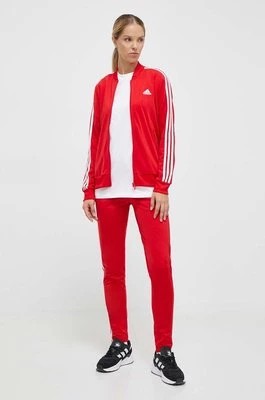 Zdjęcie produktu adidas dres Essentials damski kolor czerwony IJ8784