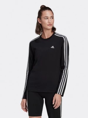 Zdjęcie produktu adidas Koszulka "3S LS" w kolorze czarnym rozmiar: S