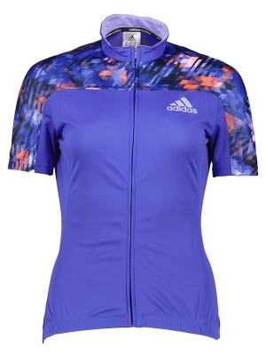 Zdjęcie produktu adidas Koszulka kolarska "Trailrace" w kolorze fioletowym rozmiar: XXS