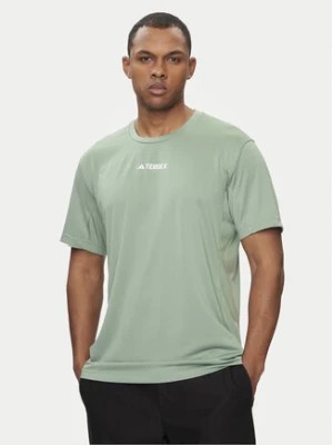 Zdjęcie produktu adidas Koszulka techniczna Terrex Multi IP4781 Zielony Regular Fit